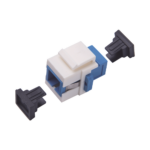 Acoplador Keystone de Fibra ?ptica Monomodo SC/PC Simplex a SC/PC Simplex