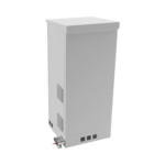 Gabinete de Piso para Exterior con Ventiladores y Termostato con Rack de 19" de 16 U + Espacio para Baterías, Se envía el Gabinete Armado. - Image 2