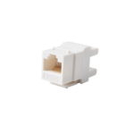 M?dulo Jack Keystone Cat6 con Terminaci?n 110 (Punchdown) ?ngulo 180 - Color Blanco - Image 2