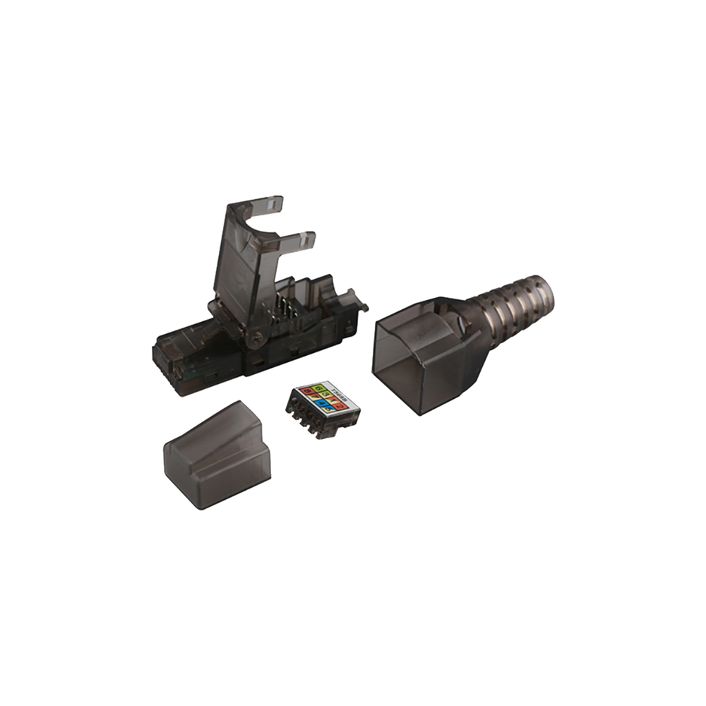 LPKJ6A17U-l.png Plug RJ45 para Cable UTP Categor?a 6A - Sin Herramienta, para Terminaci?n en Campo - Image 1