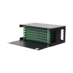 Distribuidor de Fibra ?ptica con Bandejas Deslizables, Vac?o, 19 Pulgadas, Acepta 72 Adaptadores LC Duplex o LC Simplex o 72 SC Simplex, 4U - Image 3