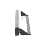 Panel de Parcheo de Impacto (110) UTP de 24 Puertos Cat5e, 19 Pulgadas con Barra para Organizar Cable - Image 3