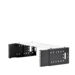 Rack Abierto de montaje en Pared, de 19in,  Profundidad Ajustable (8" a 12") de 2.5  Unidades de rack, con Capacidad de Crecimiento. - Image 3