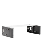 Rack Abierto de montaje en Pared, de 19in,  Profundidad Ajustable (8" a 12") de 2.5  Unidades de rack, con Capacidad de Crecimiento. - Image 5