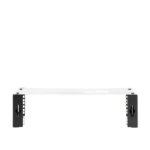 Rack Abierto de montaje en Pared, de 19in,  Profundidad Ajustable (8" a 12") de 2.5  Unidades de rack, con Capacidad de Crecimiento. - Image 6