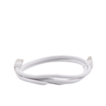 Patch Cord Cat6A 10G Blindado 1.0 Metro (3.28 Pies) Blanco - Image 4