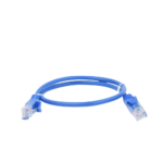 Cable de Parcheo UTP Cat5e - 0.5 Metros (1.64 Pies) - Azul - Image 2