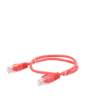 Cable de Parcheo UTP Cat5e - 0.5 Metros (1.64 Pies) - Rojo - Image 3