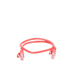 Cable de Parcheo UTP Cat5e - 0.5 Metros (1.64 Pies) - Rojo - Image 4