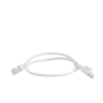 Cable de Parcheo UTP Cat5e - 0.5 Metros (1.64 Pies) - Blanco