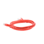 Cable de Parcheo UTP Cat5e - 2.0 Metros (6.56 Pies) - Rojo - Image 2
