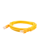 Cable de Parcheo UTP Cat5e - 2.0 Metros (6.56 Pies) - Amarillo