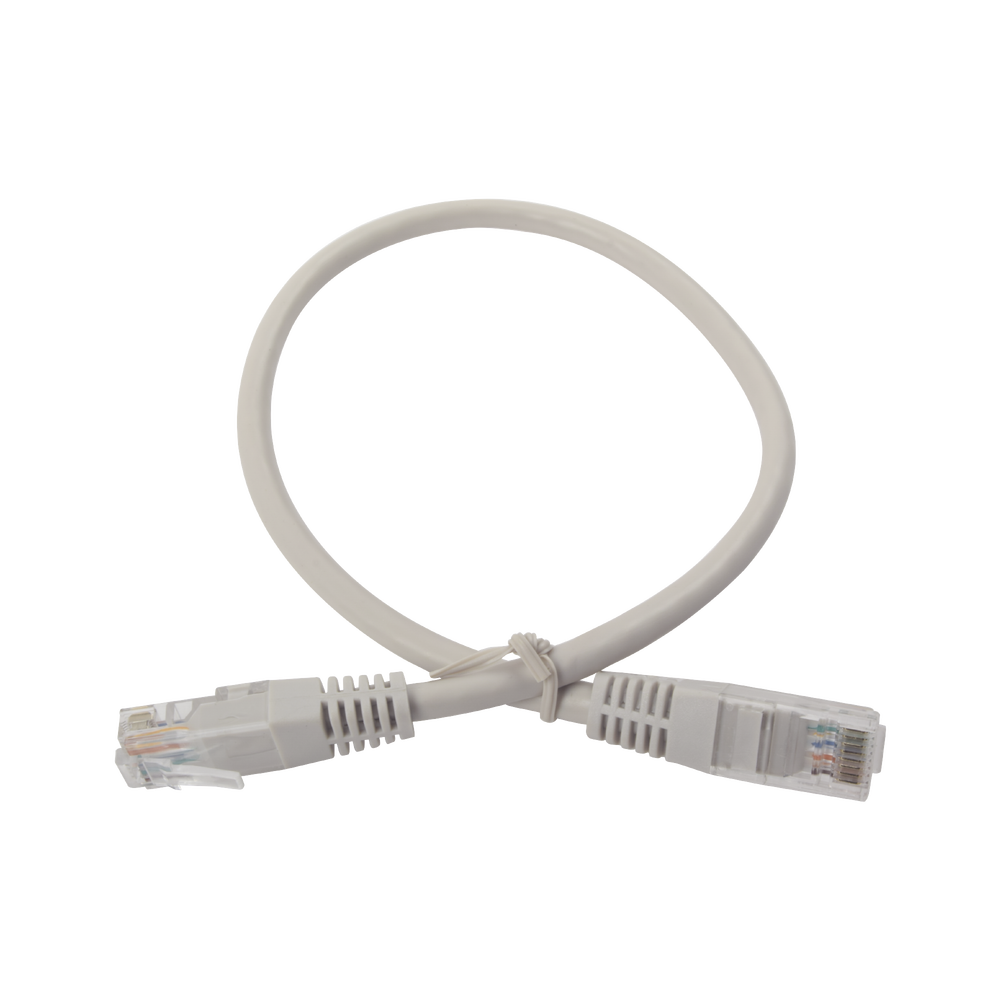 LPUT6040CS-l.png Cable de Parcheo UTP Cruzado Cat6 0.4 Metros (1.31 Pies) - Gris - Image 1
