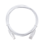 Cable de Parcheo Slim UTP Cat6 - 3 Metros (9.84 Pies) Blanco Di?metro Reducido (28 AWG)