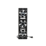 Kit de 3 Ventiladores 110 Vca (12 x 12 cm) con Clavija para Gabinete de Piso - Image 5