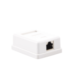 Caja de Pared con 1 Puerto Keystone, Incluye Jack STP Cat5e - Image 4