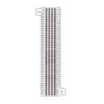 Bloque de Conexi?n S66, Capacidad de 50 Pares, Cat5e, Para Cable S?lido 22 a 26 AWG