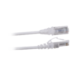 Patch Cord MC6 Modular Cat6 UTP, CM/LS0H, 2.13 Metros (7 Pies), Color Blanco, Di?metro Reducido (28AWG) - Image 2
