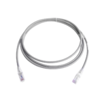 Patch Cord MC6 Modular Cat6 UTP, CM/LS0H, 2.13 Metros (7 Pies), Color Gris, Versi?n Bulk (Sin Empaque Individual)