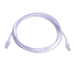 Patch Cord MC6 Modular Cat6 UTP, CM/LS0H, 4.57 Metros (15 Pies), Color Blanco