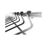 Charola Tipo Malla 33/300 mm, Acabado Electro Zinc, Hasta 158 Cables Cat6, Tramo de 3 Metros - Image 2