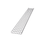 Charola Tipo Malla 33/300 mm, Acabado Electro Zinc, Hasta 158 Cables Cat6, Tramo de 3 Metros - Image 3