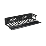 Organizador de Cables Horizontal NetManager de Alta Densidad, Sencillo (Solo Frontal), Para Rack de 19in, 2UR - Image 2