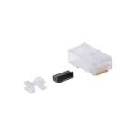 Plug RJ45 Cat6, Para Cable UTP Calibre 23 a 26 AWG, Chapado en Oro de 50 Micras, Bolsa con 50 Piezas - Image 2