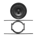 KIT de Bocina de Techo TruAudio de 8in PP8 con Soporte de Acero Rígido para Techos Suspendidos