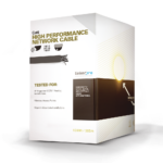 Bobina de Cable U/UTP Cat6A de 305 Metros (1000 Pies), Color Azul, CM, Soporta 10G-BaseT para Transmisi?n de Frecuencias de Hasta 500MHz, UL