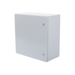 Gabinete de Acero IP66 Uso en Intemperie (600 x 600 x 300 mm) con Placa Trasera Interior Metálica y Compuerta Inferior Atornillable (Incluye Chapa y Llave T). - Image 2