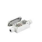 Caja de Conexión Exterior con Terminales Intermedias para 3 Líneas (Tornillo simple). Incluye Glándulas. - Image 2