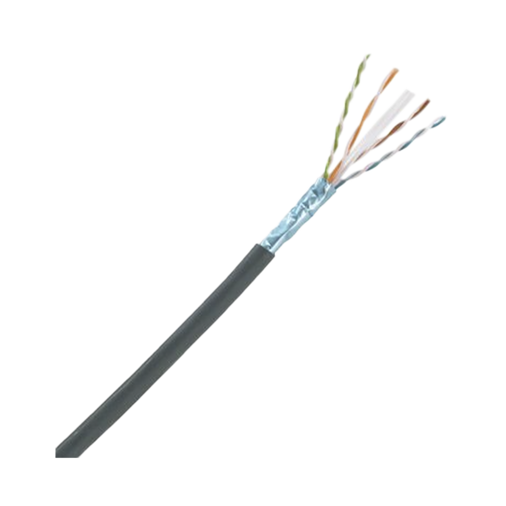 PUO6X04BLCEG-l.png Bobina de Cable Planta Externa con Gel, de 4 Pares, Cat6A, UTP, Color Negro, 305 Metros (1000 Pies) - Image 1