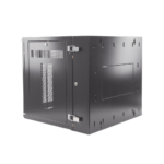 Gabinete PanZone de Montaje en Pared, de 19in, Puerta Ventilada, 12 UR, 635mm de Profundidad, Color Negro - Image 4