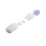 Plug RJ45 Cat6 de 5 Piezas, Para Cable UTP de Calibre 23-24 AWG, Chapado en Oro de 50 Micras, Paquete de 100 Piezas - Image 7