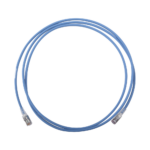 Patch Cord Skinny Cat6A Blindado S/FTP, 2.13 Metros (7 Pies), Di?metro Reducido 28 AWG, Color Azul - Image 2