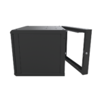 Gabinete Abatible de Pared (Con Marco Trasero) con Rack 19" de 9 Unidades. Ventana de Cristal Templado. - Image 3