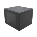 Gabinete Abatible de Pared (Con Marco Trasero) con Rack 19" de 9 Unidades. Ventana de Cristal Templado. - Image 5