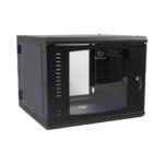 Gabinete Abatible de Pared (Con Marco Trasero) con Rack 19" de 9 Unidades. Ventana de Cristal Templado. - Image 6