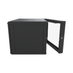 Gabinete Abatible de Pared (Con Marco Trasero) con Rack 19" de 12 Unidades. Ventana de Cristal Templado. - Image 3