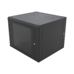 Gabinete Abatible de Pared (Con Marco Trasero) con Rack 19" de 12 Unidades. Ventana de Cristal Templado. - Image 5