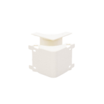 Esquinero interior, para uso con canaleta T45, Material PVC Rígido, Color Blanco Mate - Image 3