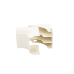 Esquinero interior, para uso con canaleta T45, Material PVC Rígido, Color Blanco Mate - Image 4