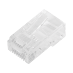 Bote con 100 Plugs Pass Through RJ45 Cat5e sin Blindaje, Chapado de Oro a 30 Micras para Durabilidad Extrema - Image 3