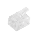 Bote con 100 Piezas de Plug Modular Tipo RJ11 de 4 Contactos Chapado de Oro a 50 Micras - Image 4