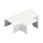 Conexión en "T", para uso con canaleta LD3, material ABS, Color Blanco Mate