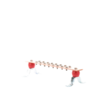 Barra de Unión de Cobre de 16 Contactos 2" x 15-1/4" x 1/4" (50.8 x 387.35 x 6.35 mm) - Image 4