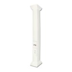 Pole Blanco de 3 Metros (9.84 Pies) para Instalaciones El?ctricas, Voz y Datos, No Incluye Accesorios, Se Venden por Separado los Modelos TEK100DUPLEX (Accesorios de Fijaci?n y Contacto Duplex) y TEK100UNI (Soporte y Tapa Universal) (13000-01000)