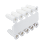 Taquete blanco 3/16" para tornillo 8mm x 3/4" (100pzs) (1101-01100) - Image 3