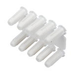 Taquete blanco 3/16" para tornillo 8mm x 3/4" (100pzs) (1101-01100)